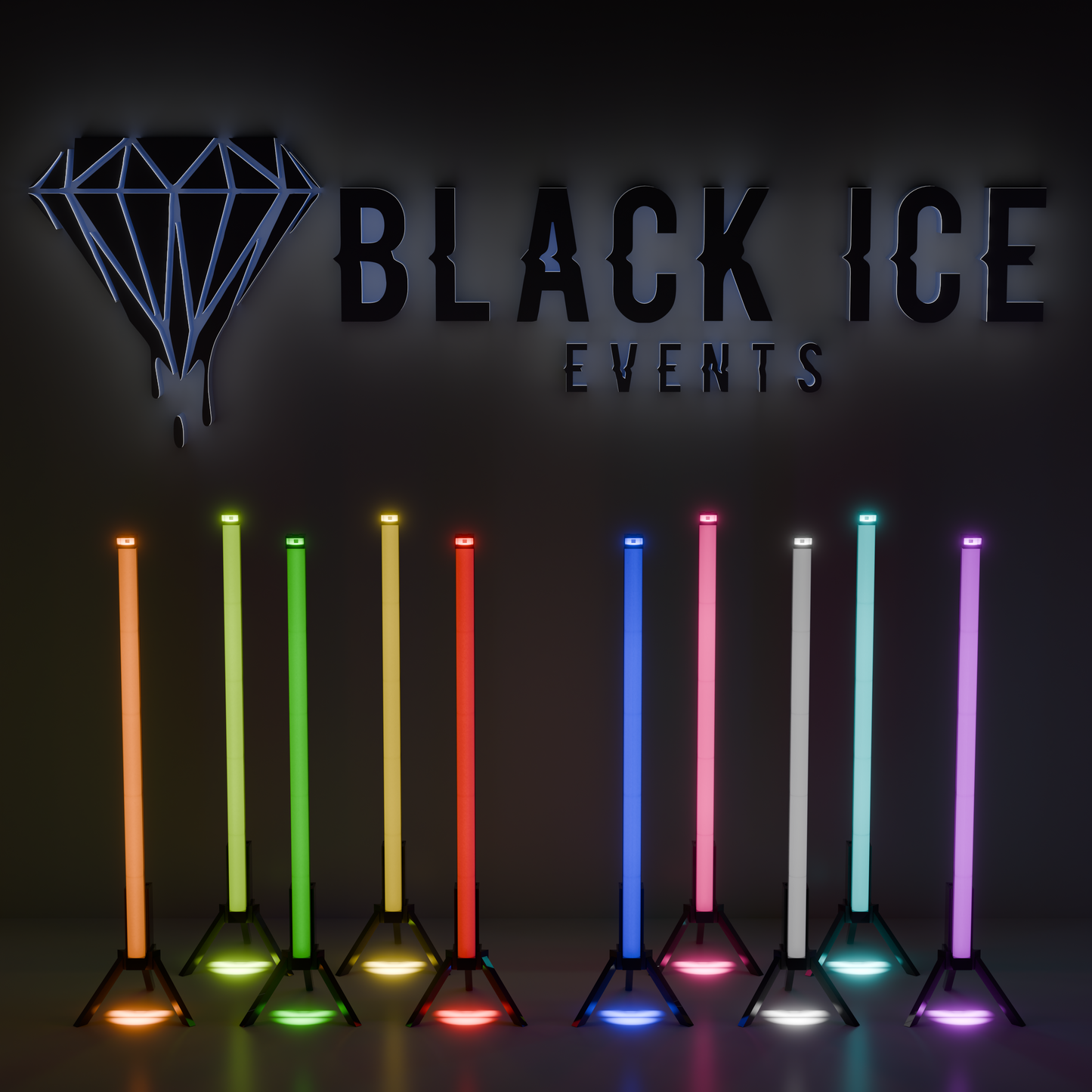 *PRE-ORDER* 10X RGB DMX LED TUBE 1M