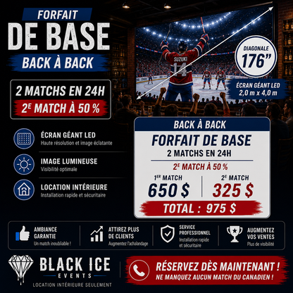 Les grandes soirée du HOCKEY
