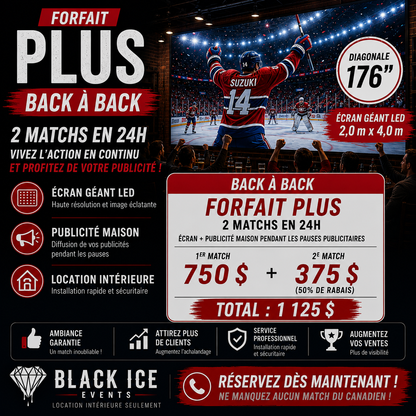 Les grandes soirée du HOCKEY
