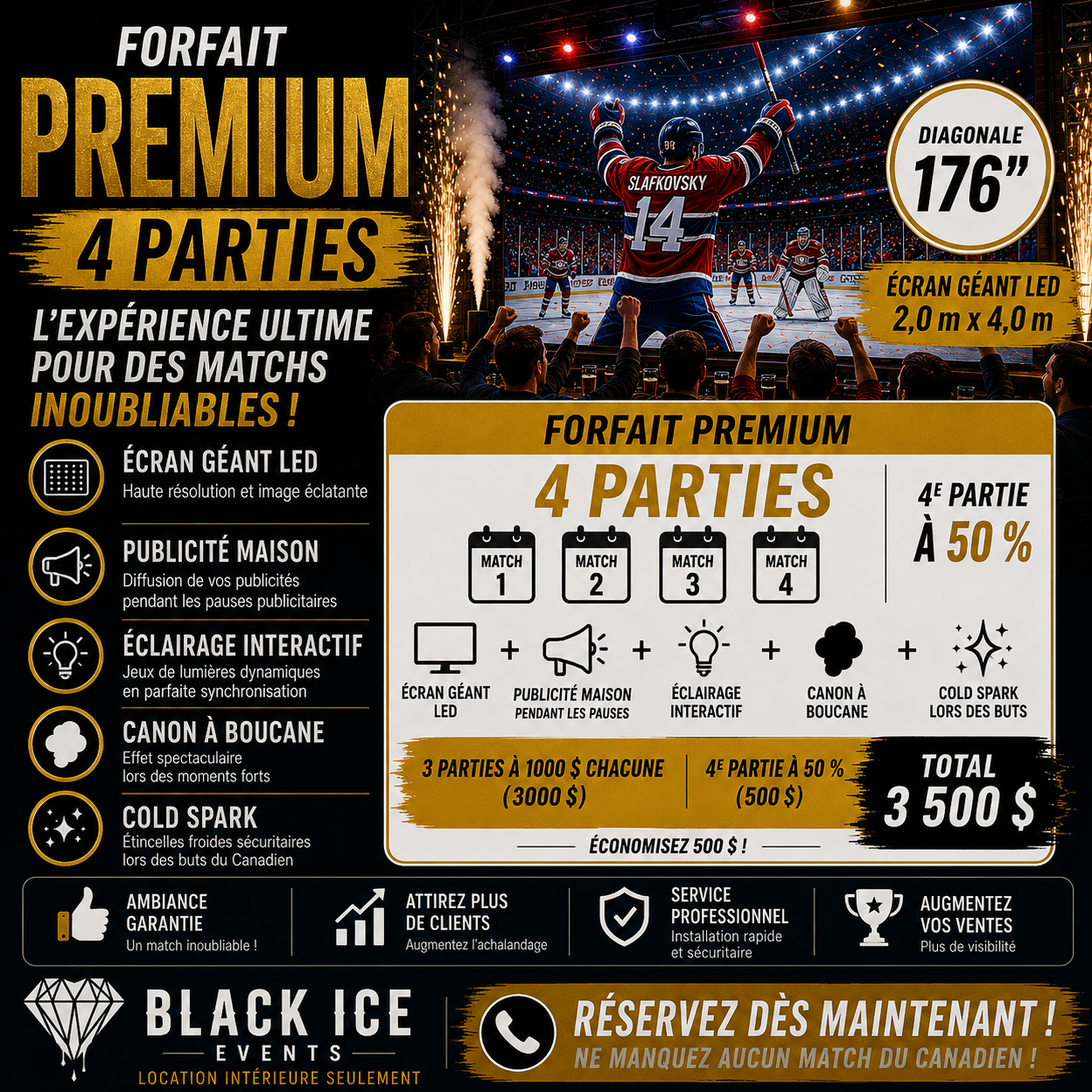 Les grandes soirée du HOCKEY