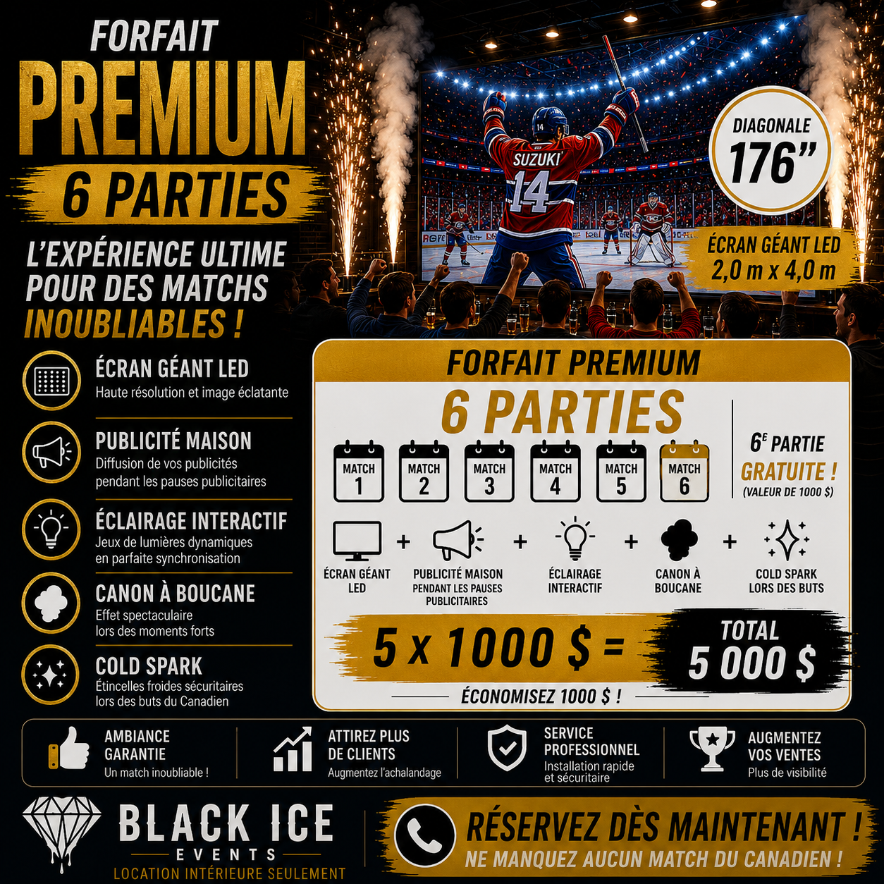 Les grandes soirée du HOCKEY