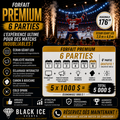 Les grandes soirée du HOCKEY