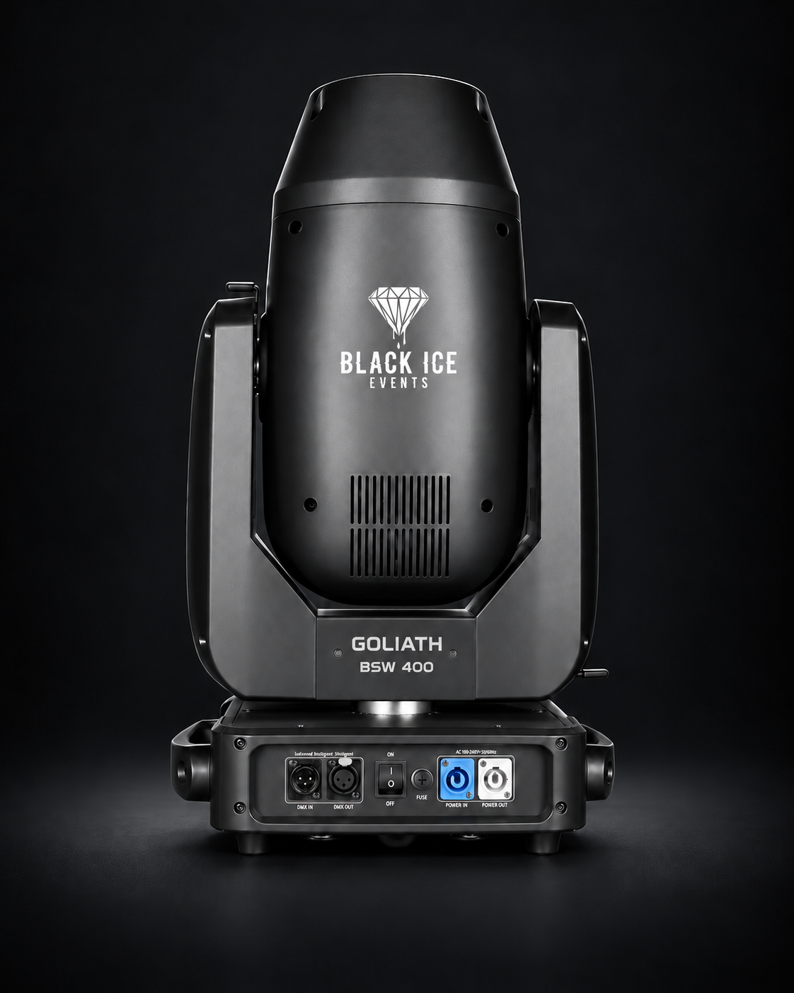 GOLIATH BSW 400 — vue arrière et connectique