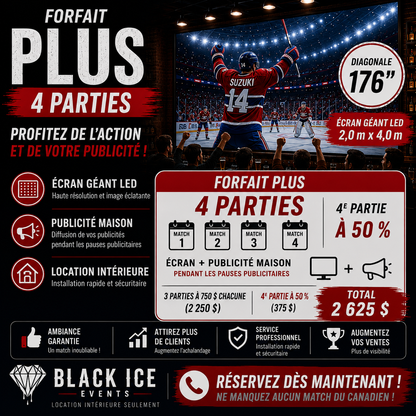 Les grandes soirée du HOCKEY