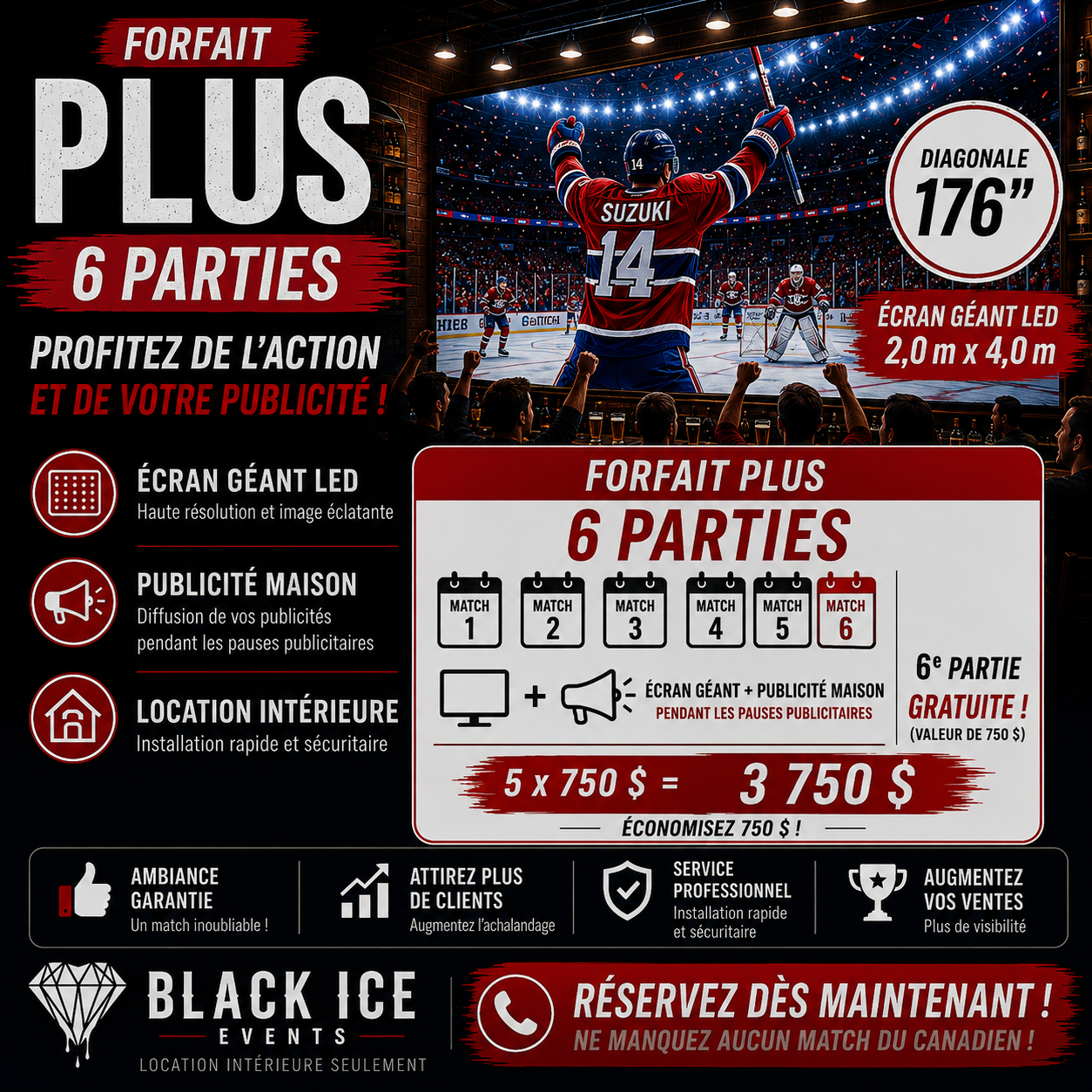 Les grandes soirée du HOCKEY