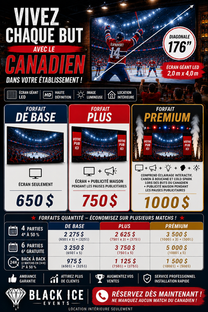 Les grandes soirée du HOCKEY